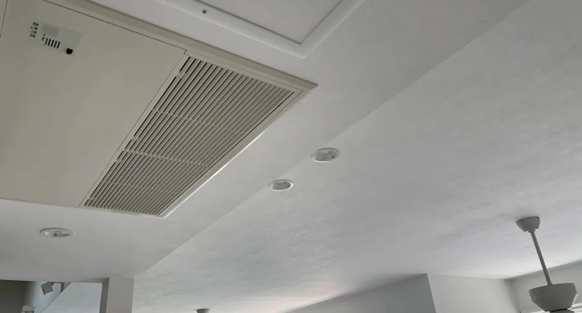 空調完備で快適な空間